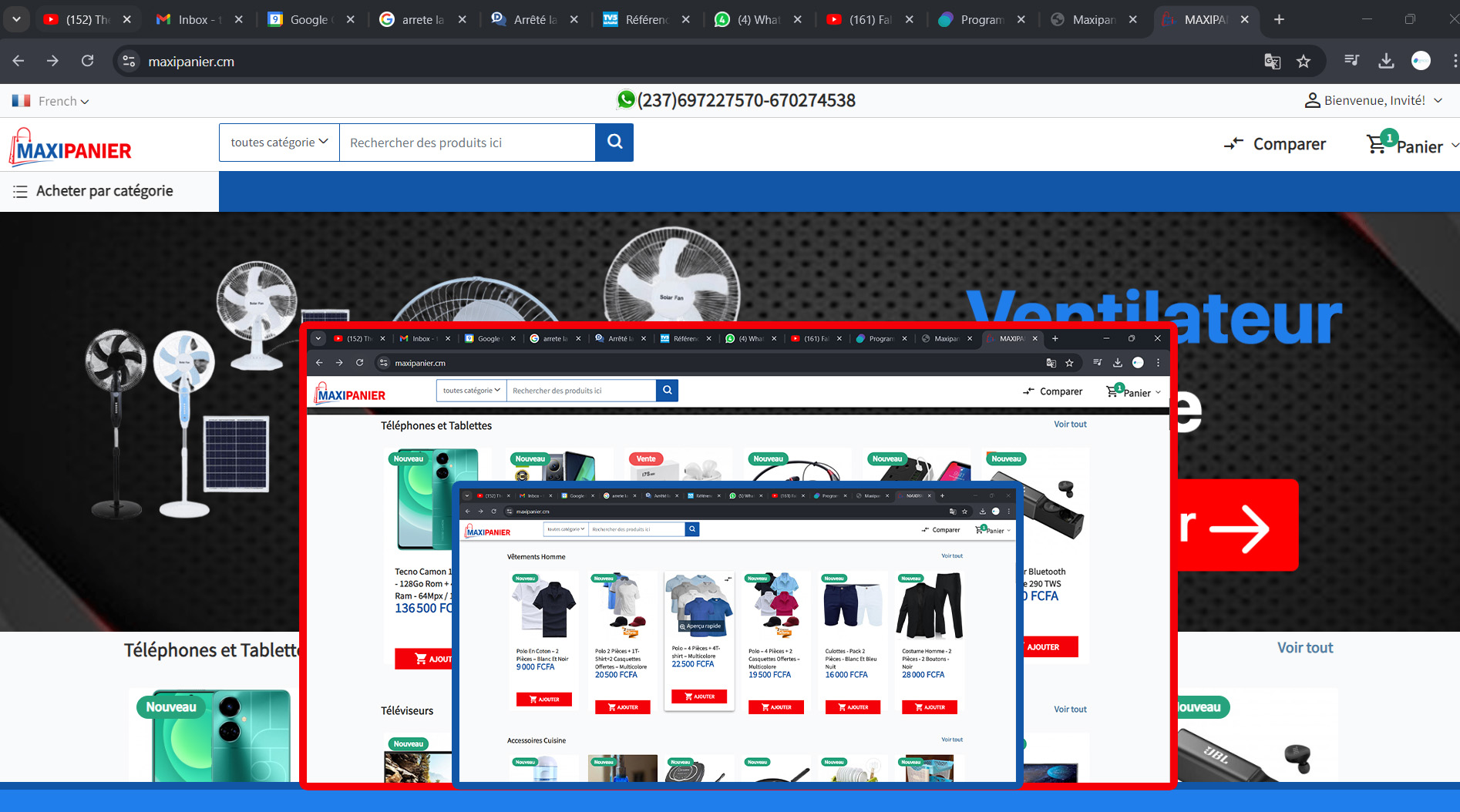 Ecommerce Plateforme