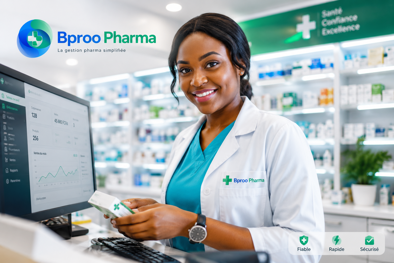Bproo Pharma — logiciel de gestion pour pharmacies