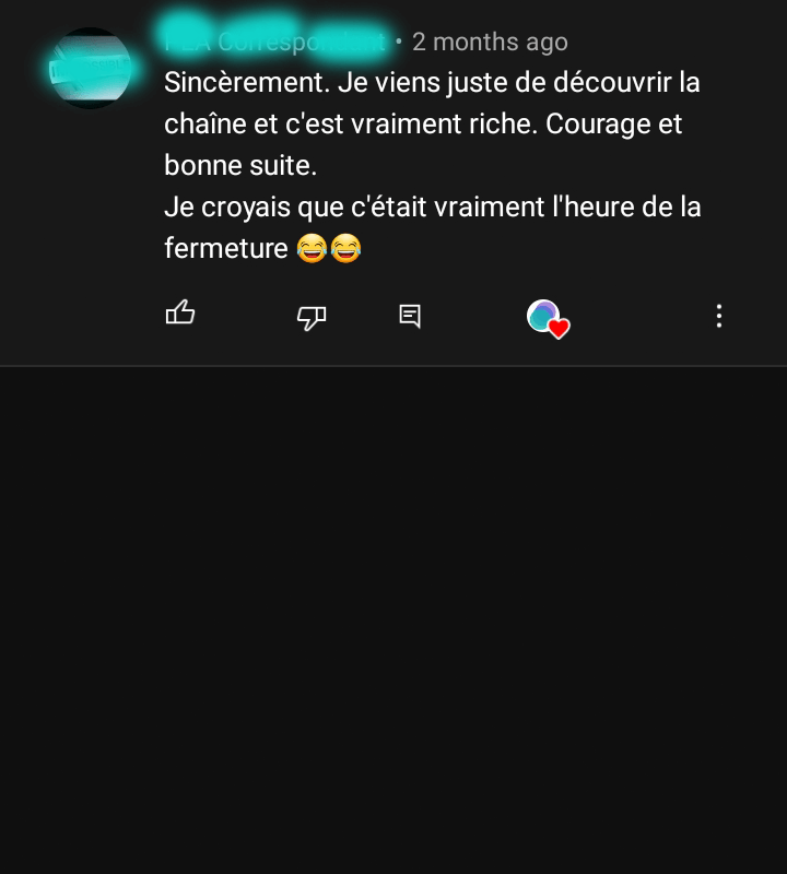 temoiniage de mes etudiants